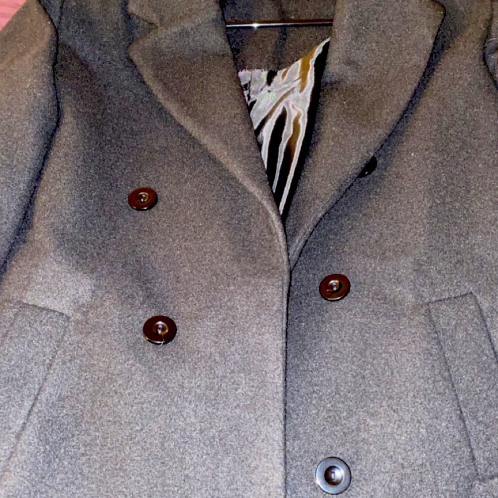 Black pea coat